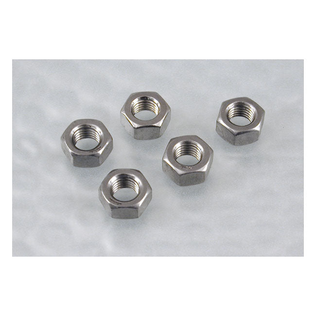 Gw M4 X .70 Hex Nut Chrome For Harley-Davidson