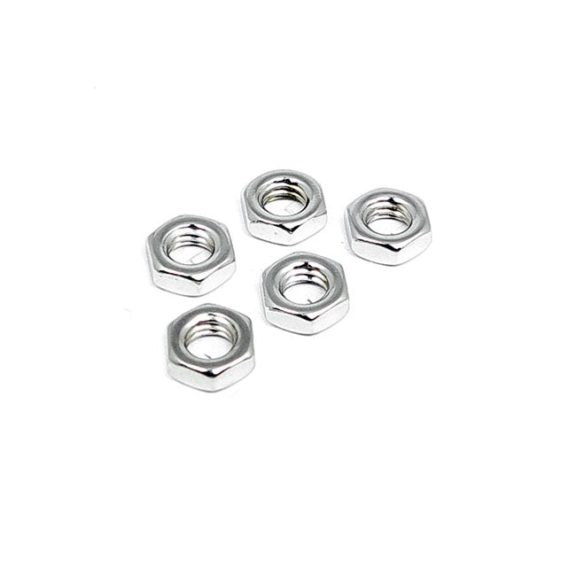 5/16-18 Jam Nut Chrome For Harley-Davidson