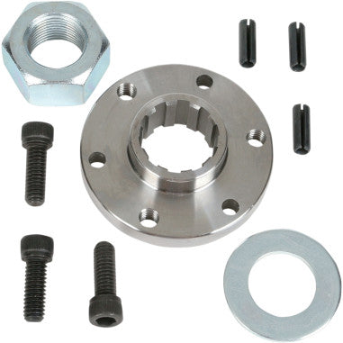 OFFSET FRONT PULLEYS AND SPACER INSERTS FOR HARLEY-DAVIDSON