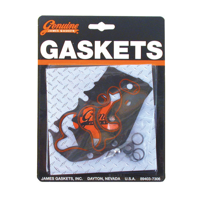 James Oil Pump Gasket & Seal Kit For S&S For Harley-Davidson