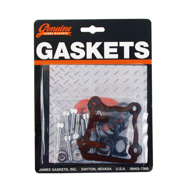 James Tappet Block & Pushrod Gasket Kit For Harley-Davidson