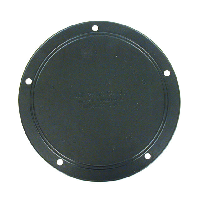 James Derby Cover Metal Base Seal Plate For Harley-Davidson