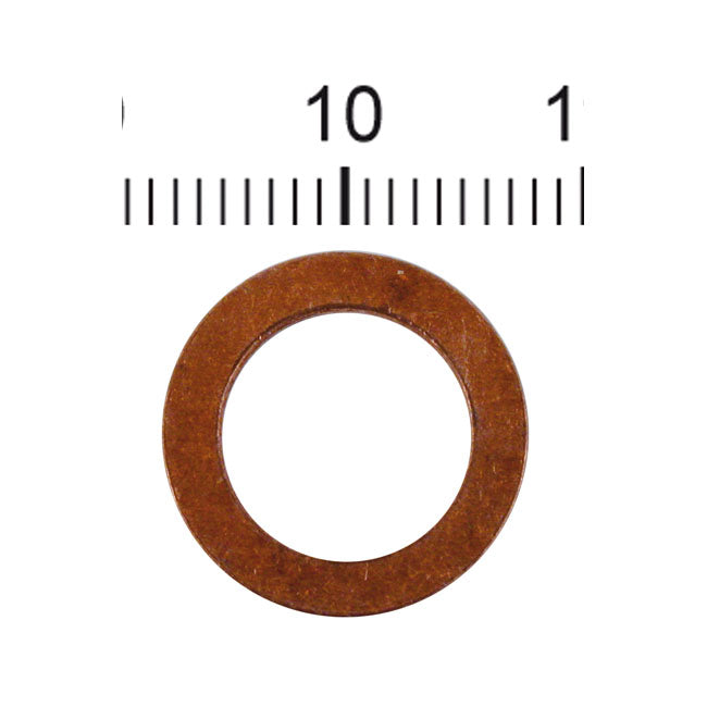 James Gaskets, Washer Damper Tube / Lower Slider Drain Bolt For Harley-Davidson