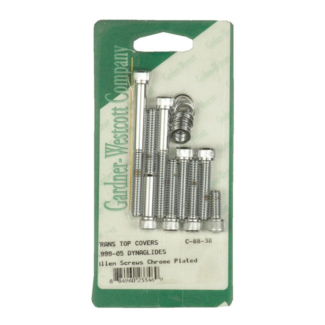 Transm. Top Cover Screw Kit, Allen For Harley-Davidson