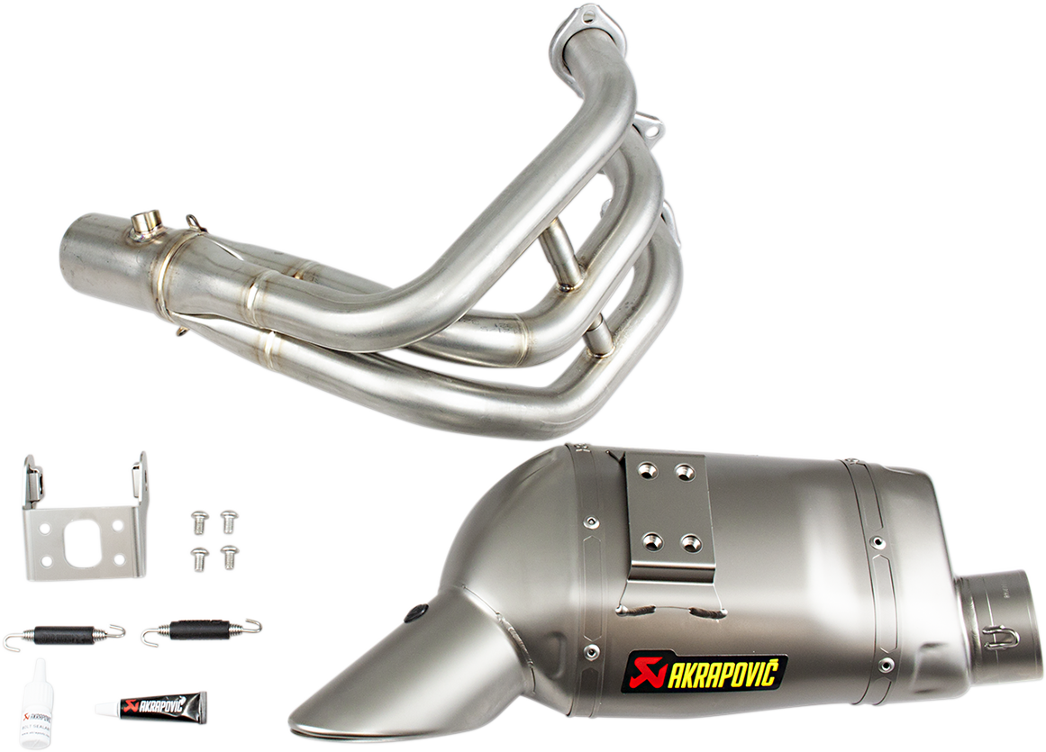 AKRAPOVIC RACING LINE COMPLETE EXHAUST SYSTEMS EXHAUST RAC SS/TI FZ09