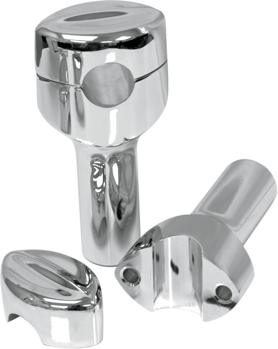 LA CHOPPERS RISERS FOR 1" HANDLEBARS RISERS 1" MOHAWK 4" CHR