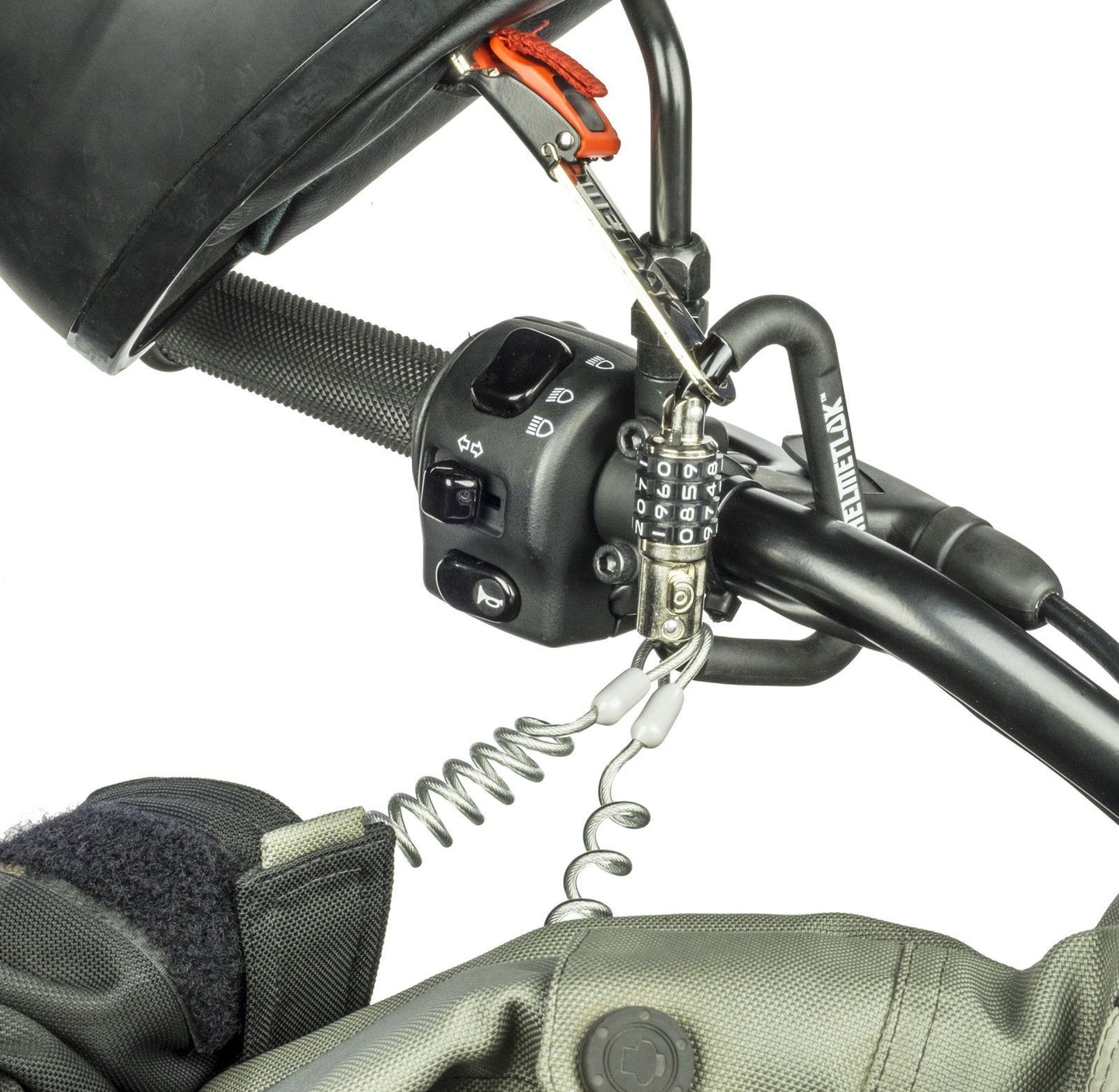 Candado De Casco Universeel Para Harley-Davidson Helmet Lock