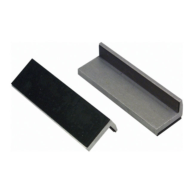 Lisle, Magnetic Alu Vice Jaws With Rubber For Harley-Davidson