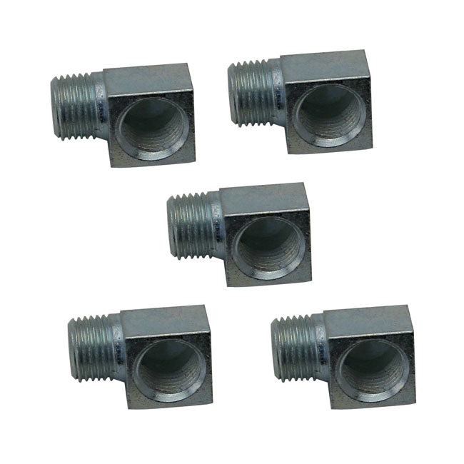 S&S Elbow Adapter Fitting, 90 Degree For Harley-Davidson