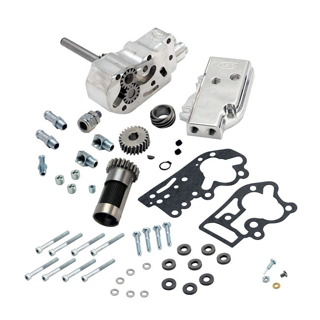 S&S, Oil Pump Kit With Gears. 54-69 Style For Harley Davidson