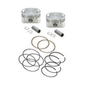 S&S Piston Set, Std For Harley-Davidson