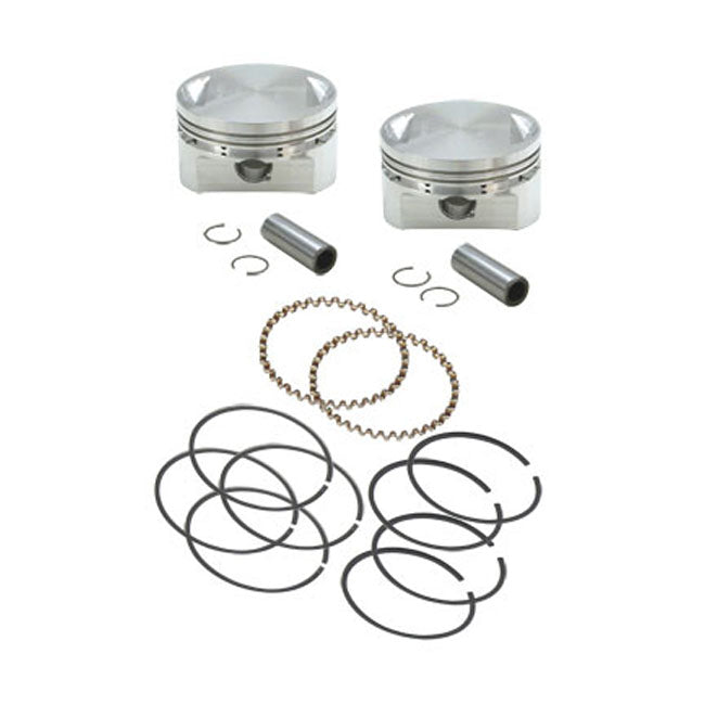 S&S Piston Set, Std For Harley-Davidson