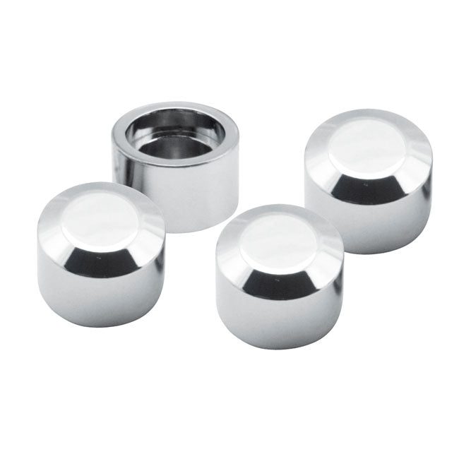 S&S Chrome Head Bolt Covers For Harley-Davidson