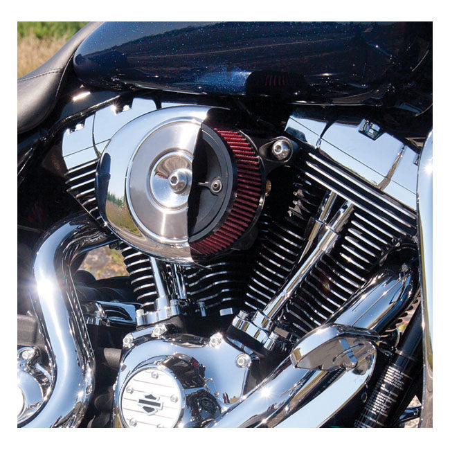 Luchtfilter voor Harley-Davidson S & S Super Stock Stealth Air Cleaner Kit 170-0300B