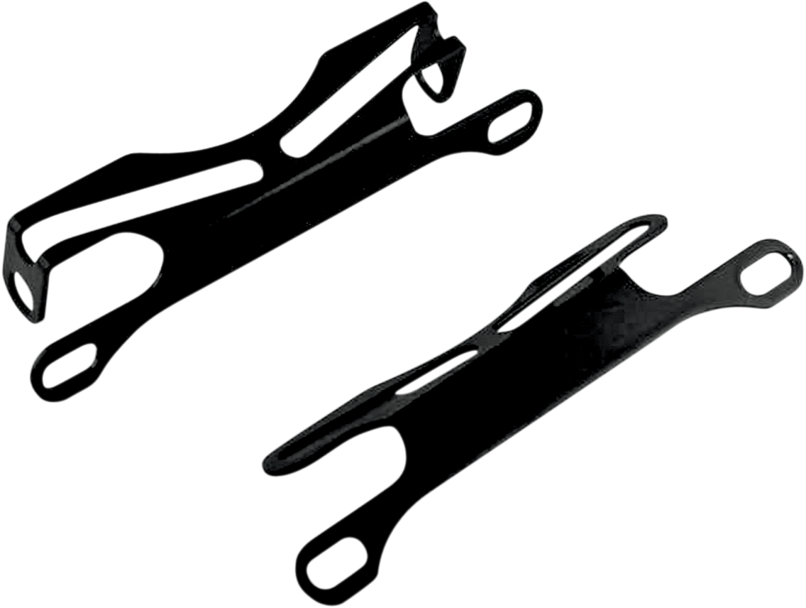 POWERSTANDS RACING LICENSE PLATE BRACKETS LICENSE PLATE BRKTSIG BLK