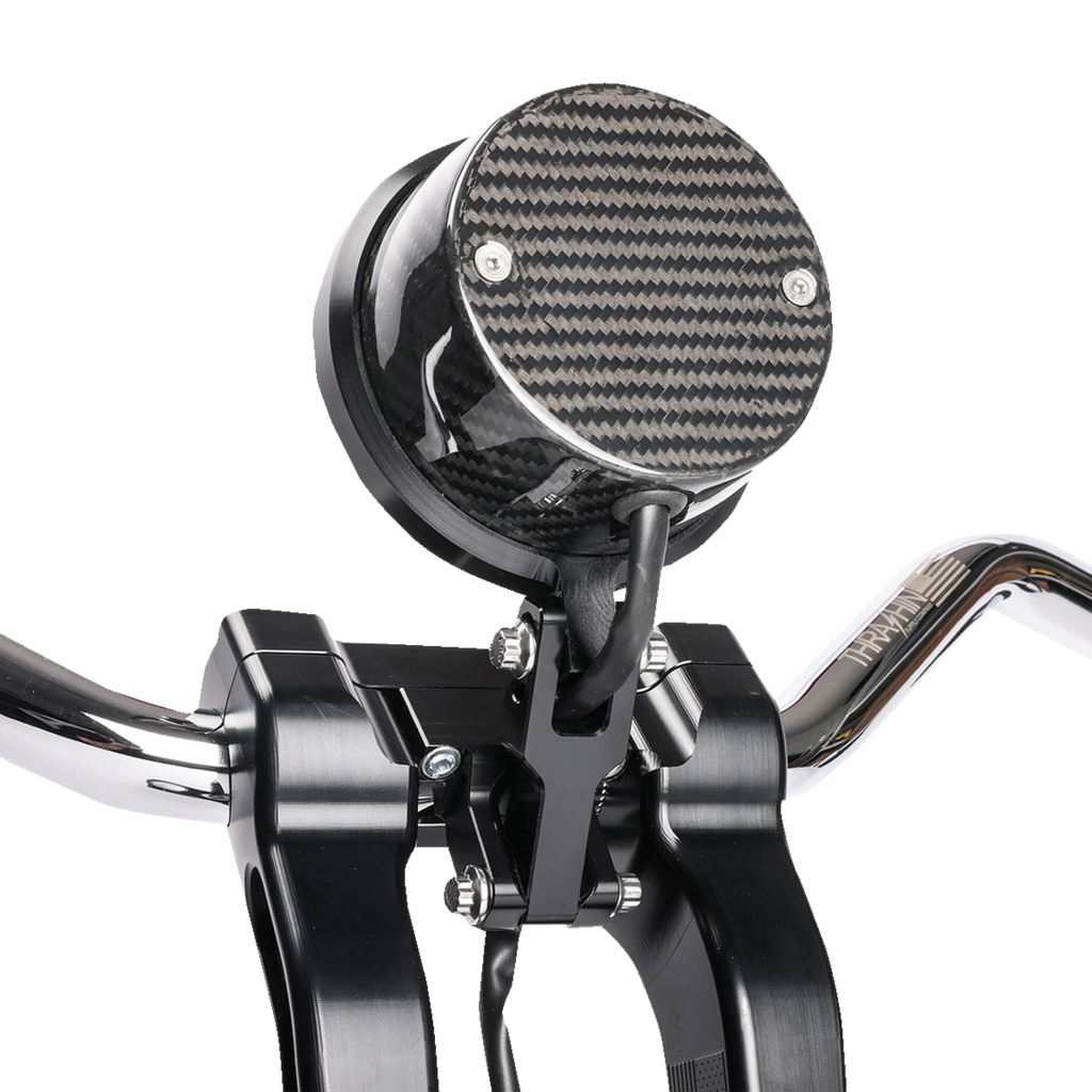 Schwarze Softail-Messgeräte-Umbausätze