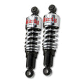 BURLY B28-1201 SLAMMER 10.5" LOWERING SHOCKS. CHROME