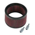 S&S High Flow Stealth Air Filter Element For Harley-Davidson