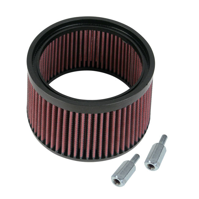 S&S High Flow Stealth Air Filter Element For Harley-Davidson