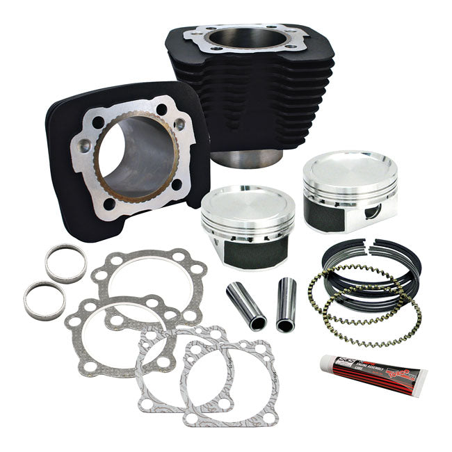 S&S, 883-1200 XL Big Bore Conversion Cyl. & Piston -kit