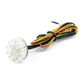 Genesis 1.0 Amber Hardwire Led Cluster For Harley-Davidson