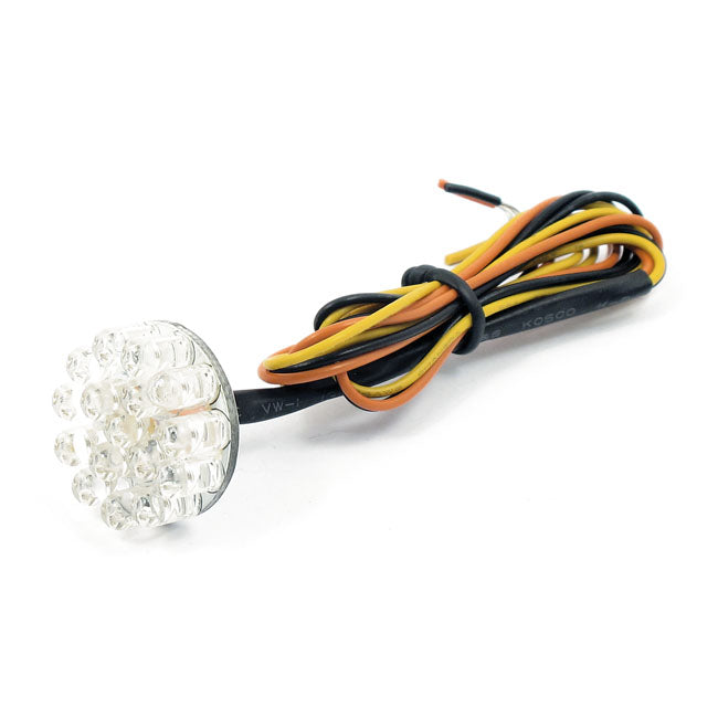 Genesis 1.0 Amber Hardwire Led Cluster For Harley-Davidson