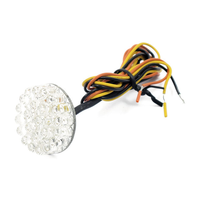 Genesis 1.25  Amber Hardwire Led Cluster For Harley-Davidson