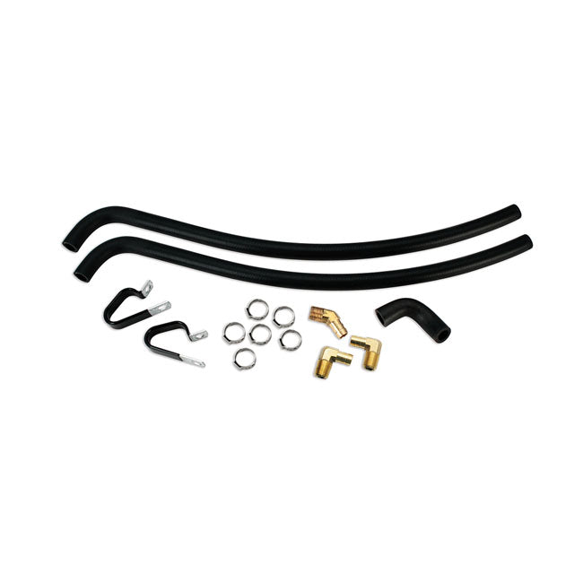 Oil Line Kit For S&S T2 Crankcases For Harley-Davidson