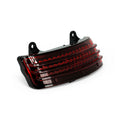 Tri-Bar Led Fender Tip Red Lens For Harley-Davidson