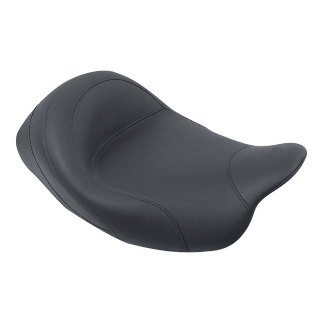 Mustang Plain Solo Seat For Harley-Davidson