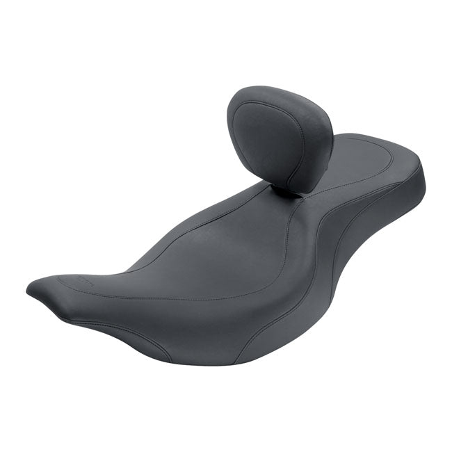Mustang Wide Tripper W/Driver Backrest For Harley-Davidson