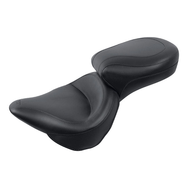 Mustang Wide Vintage Touring Seat For Harley-Davidson