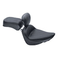 Mustang Vintage Recessed Solo Seat For Harley-Davidson