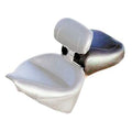 Mustang Vintage Recessed Passenger Seat For Harley-Davidson