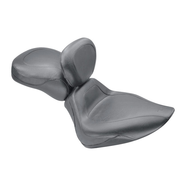 Mustang Vintage Solo W/Driver Backrest For Harley-Davidson