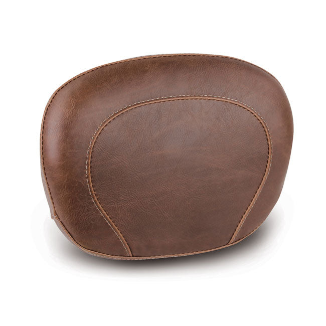 Mustang Regal Sissy Bar Pad Brown For Harley-Davidson