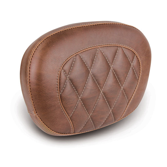 Mustang Regal Sissy Bar Pad Diamond For Harley-Davidson