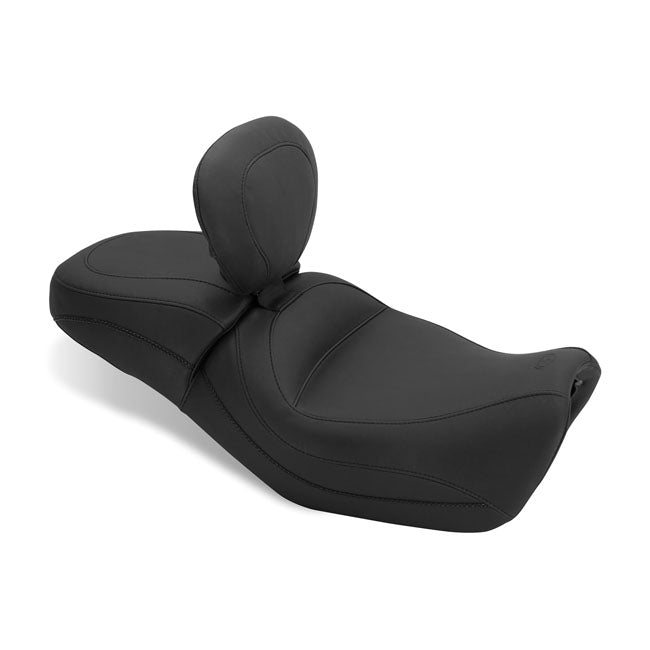 Mustang 1 Piece Touring Seat, Vintage For Harley-Davidson