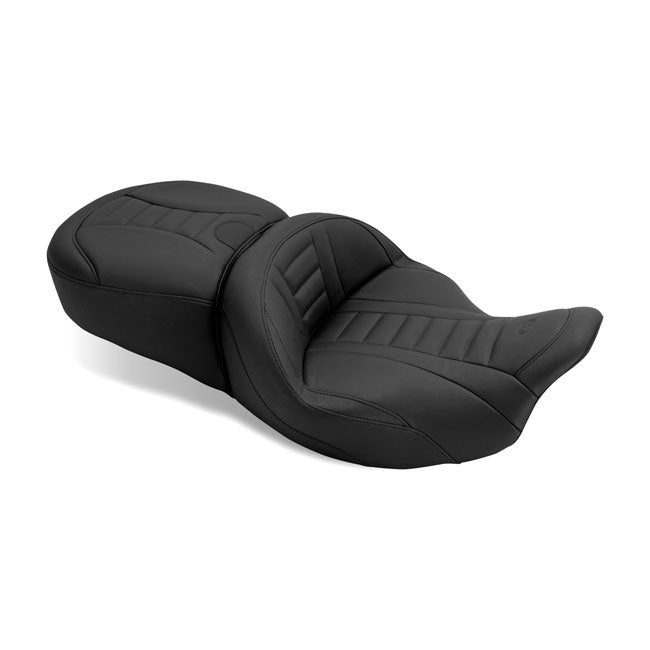 Mustang Deluxe Touring Seat For Harley-Davidson