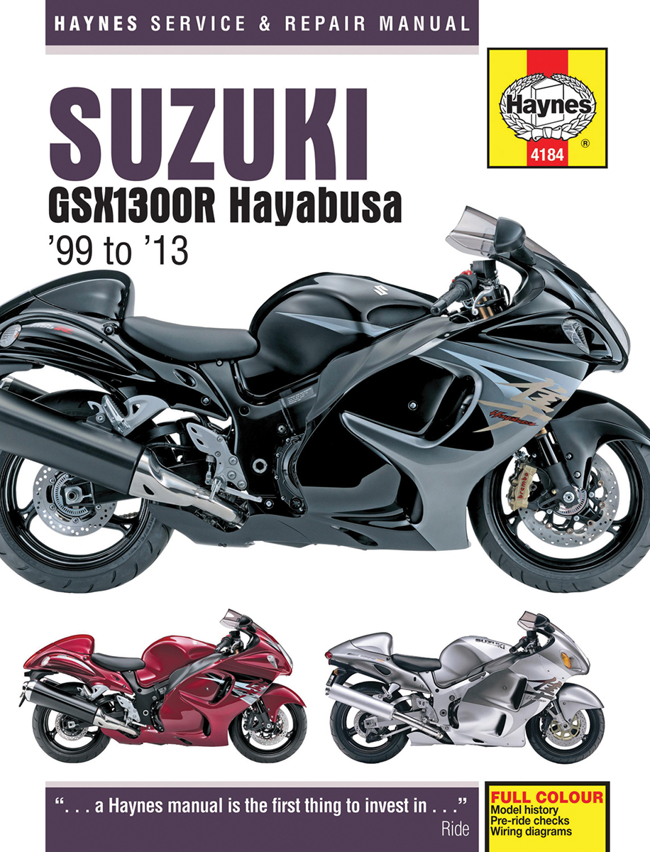 HAYNES MOTORCYCLE REPAIR MANUALS MANUAL HAY HAYABUSA