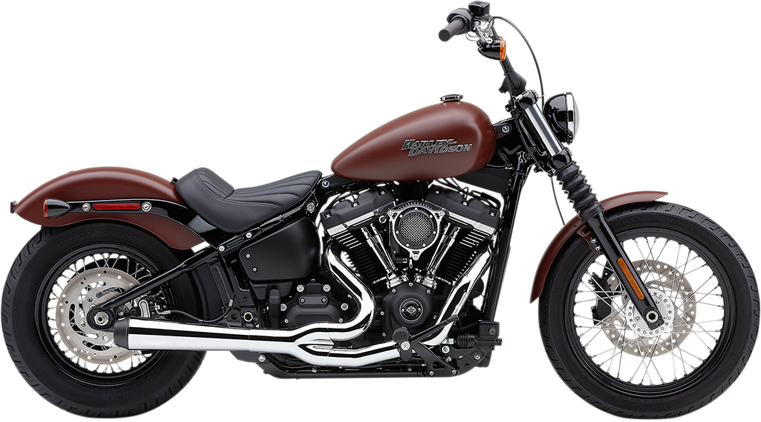 COBRA EL DIABLO 2-INTO-1 EXHAUST FOR HARLEY-DAVIDSON 2018 Chrome El Diablo 2-Into-1 Exhaust