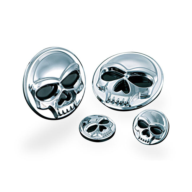 Kuryakyn, Replacement Zombie Medallion Set, Small For Harley-Davidson