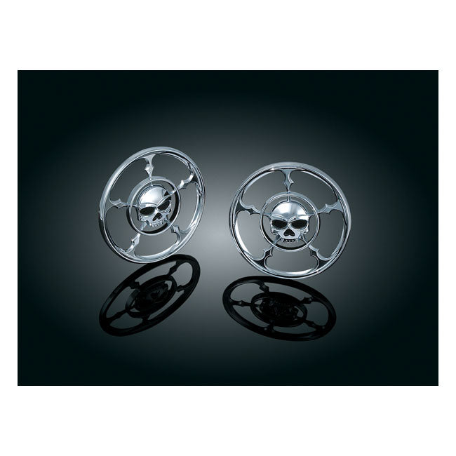 Kuryakyn Speaker Grills Zombie For Harley-Davidson