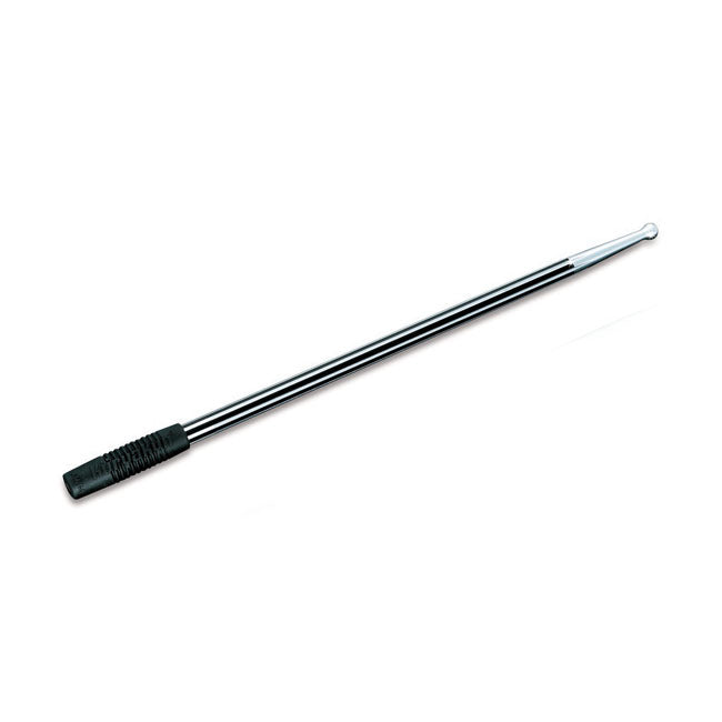 Kuryakyn Billet Antenna, Round/Grooved For Harley-Davidson