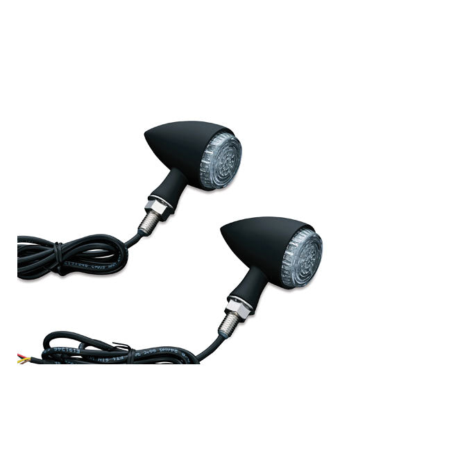 Kuryakyn Torpedo Turn Signals, Ece For Harley-Davidson
