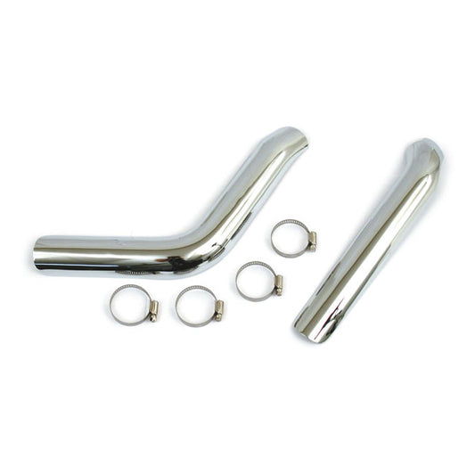 Exhaust Heat Shield Set, Plain For Harley-Davidson