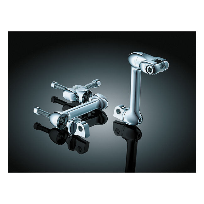 Kuryakyn 4 Inch Adjust. Lockable Offset For Harley-Davidson