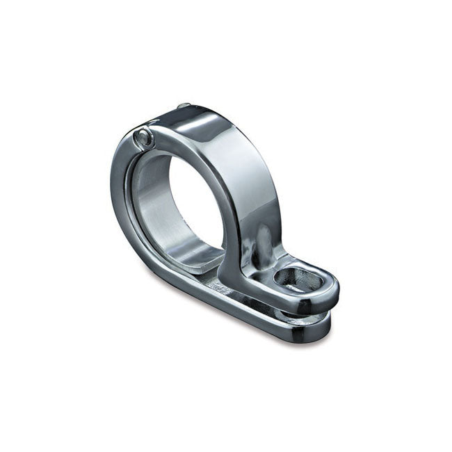 Kuryakyn Chrome P-Clamp 1-3/8- 1-1/2inch For Harley-Davidson