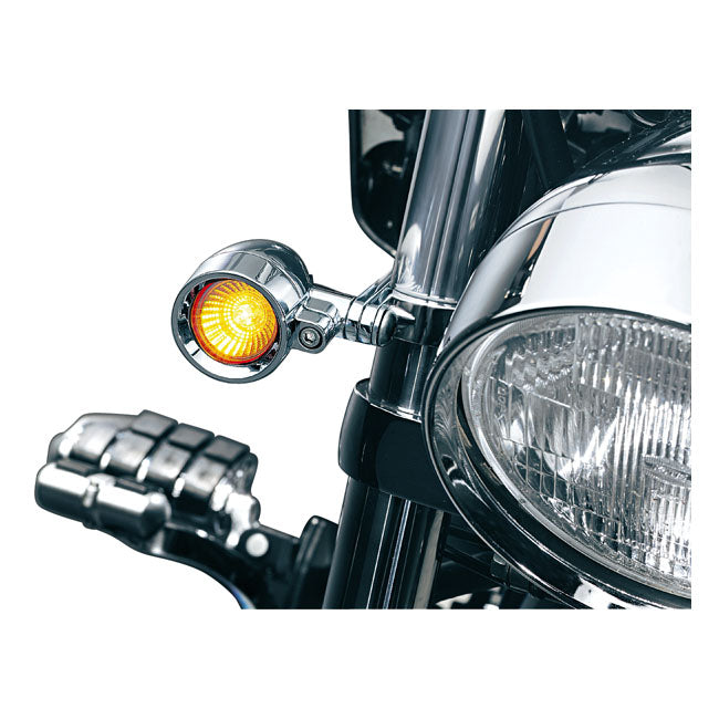 Kuryakyn Chrome P-Clamp 39mm-41mm For Harley-Davidson