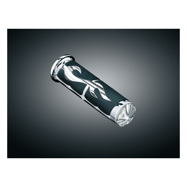 Kuryakyn Iso Flame H/B Grips For Harley-Davidson